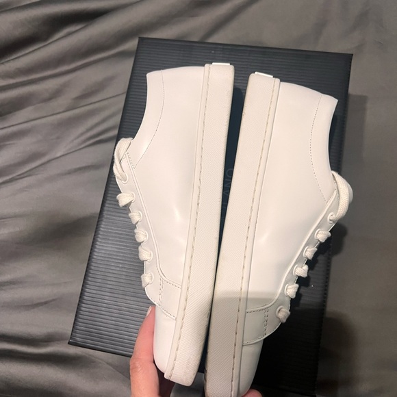 Prada White Logo Sneakers - Picture 5 of 9